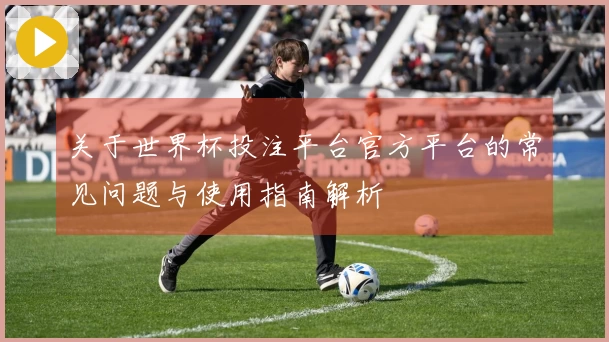 关于世界杯投注平台官方平台的常见问题与使用指南解析